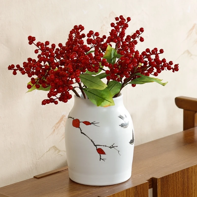 4 Pcs/lot Artificial Flower Foam Fruit Berry Sprays for Christmas and Home Decoration Free Shipping
4 Pcs/lot Artificial Flower Foam Fruit Berry Sprays for Christmas and Home Decoration Free Shipping