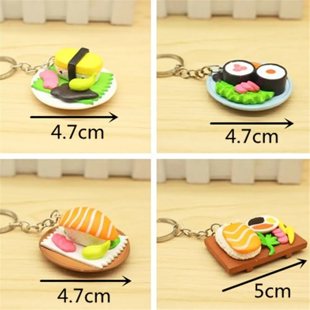 Cartooon Personality Cat and Sushi Men 's Keychain Car Auto Keyring Keychain Key Ring Pendant Random
Cartooon Personality Cat and Sushi Men 's Keychain Car Auto Keyring Keychain Key Ring Pendant Random