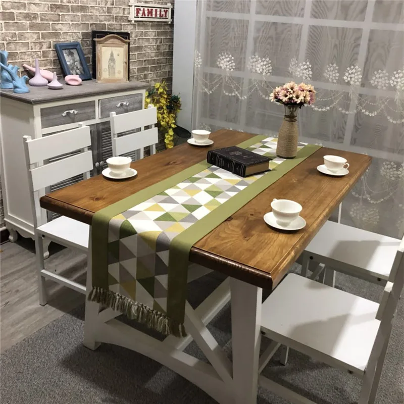 Table Flag Geometric Fabric Cotton Table Runner Table Cloth Home Living Room Coffee Cabinet Decor Accessories Bed Runner ZM237
Table Flag Geometric Fabric Cotton Table Runner Table Cloth Home Living Room Coffee Cabinet Decor Accessories Bed Runner ZM237