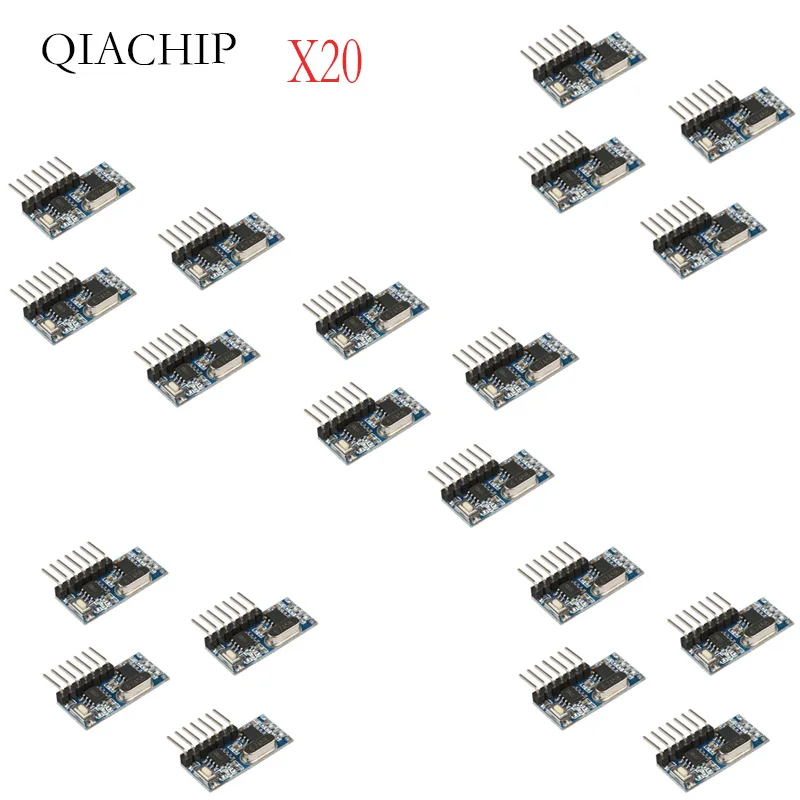 20 Pcs 433Mhz Wireless Remote Control Switch 4CH RF Relay EV1527 Encoding Learning Module For Light Relay Receiver Diy Kit
20 Pcs 433Mhz Wireless Remote Control Switch 4CH RF Relay EV1527 Encoding Learning Module For Light Relay Receiver Diy Kit
