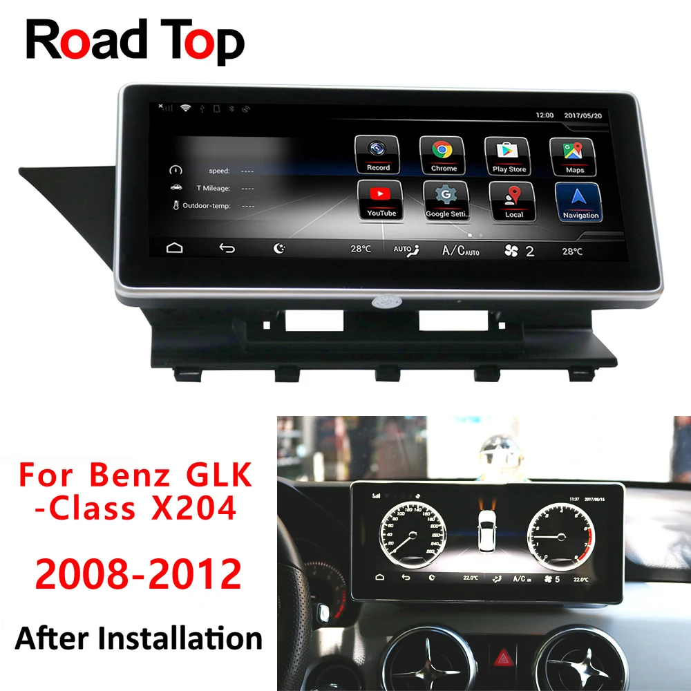 Android 8.1 10.25" Car Radio Bluetooth GPS Navigation WiFi Head Unit Screen for Mercedes Benz GLK 300 320 350 200 220 250 280
Android 8.1 10.25" Car Radio Bluetooth GPS Navigation WiFi Head Unit Screen for Mercedes Benz GLK 300 320 350 200 220 250 280