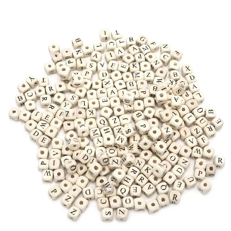 Random Mixed Wooden Alphabet Beads Letter Bead For Toy Bracelet Necklace For Jewelry Making DIY Bracelets Accessories
Random Mixed Wooden Alphabet Beads Letter Bead For Toy Bracelet Necklace For Jewelry Making DIY Bracelets Accessories
