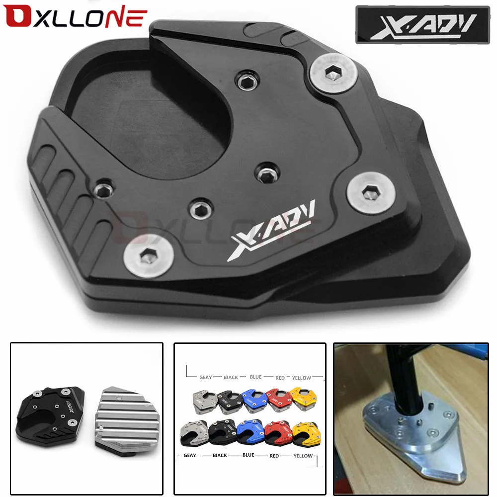 For Honda XADV ampliar 2017 2018 Side Stand Kickstand Support Plate Foot Pads Stands For Honda X-ADV CNC Motorcycle accessories
For Honda XADV ampliar 2017 2018 Side Stand Kickstand Support Plate Foot Pads Stands For Honda X-ADV CNC Motorcycle accessories