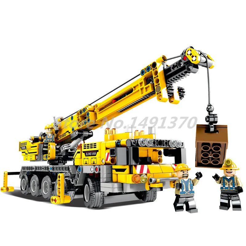 Engineering Derrick Car City Series Building Blocks Compatible Legoingly 665pcs Bricks Educational Model Toys For Children Gifts
Engineering Derrick Car City Series Building Blocks Compatible Legoingly 665pcs Bricks Educational Model Toys For Children Gifts