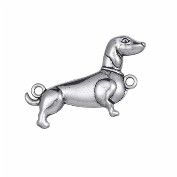 RAINXTAR Antique Silver Color Alloy Dachshund Dog Charms Animal Connector Charms For Kid Gift Charm21*33mm 50pcs AAC1838
RAINXTAR Antique Silver Color Alloy Dachshund Dog Charms Animal Connector Charms For Kid Gift Charm21*33mm 50pcs AAC1838