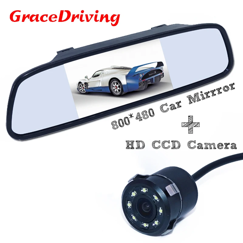 Car parking kit 4.3" car mirror monitor +car reversing camera fit for citroen for Mercury for Chevrolet and all car modles
Car parking kit 4.3" car mirror monitor +car reversing camera fit for citroen for Mercury for Chevrolet and all car modles