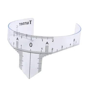 Microblading Reusable Makeup Brow Measure Eyebrow Guide Ruler Permanent Tools Y613
Microblading Reusable Makeup Brow Measure Eyebrow Guide Ruler Permanent Tools Y613