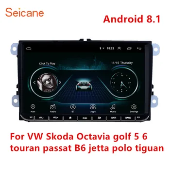 Seicane 2Din GPS 9" Car Android 8.1 Multimedia Player for VW/Volkswagen/Golf/Polo/Tiguan/Passat/b7/b6/SEAT/leon/Skoda/Octavia
Seicane 2Din GPS 9" Car Android 8.1 Multimedia Player for VW/Volkswagen/Golf/Polo/Tiguan/Passat/b7/b6/SEAT/leon/Skoda/Octavia