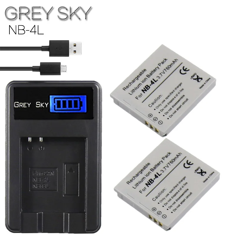 NB-4L NB 4L Li-ion Battery Pack + LCD USB Charger for Canon IXUS 30 40 50 55 60 65 70 75 80 100 I20 110 115 120 130 IS 117 220
NB-4L NB 4L Li-ion Battery Pack + LCD USB Charger for Canon IXUS 30 40 50 55 60 65 70 75 80 100 I20 110 115 120 130 IS 117 220