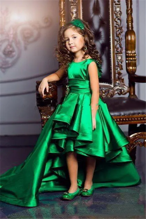 Emerald Green Girls Pageant Dresses High Low Princess Flower Girls Dresses For Weddings Lovely Kids First Communion Dresses
Emerald Green Girls Pageant Dresses High Low Princess Flower Girls Dresses For Weddings Lovely Kids First Communion Dresses