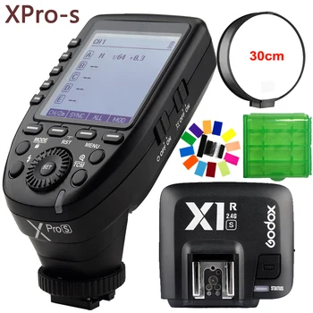 Godox Xpro-S 32 Channels TTL II 2.4G X System Wireless Control Remote Trigger with X1R-S Controller Receiver for Sony Flash DSLR
Godox Xpro-S 32 Channels TTL II 2.4G X System Wireless Control Remote Trigger with X1R-S Controller Receiver for Sony Flash DSLR