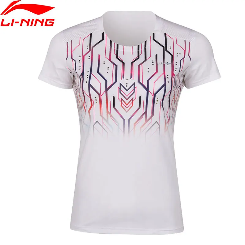 Li-Ning Women Badminton Competition T-Shirts Pocketable 81%Polyester 19%Spandex AT DRY LiNing Sports Tees AAYP044 CAMJ19
Li-Ning Women Badminton Competition T-Shirts Pocketable 81%Polyester 19%Spandex AT DRY LiNing Sports Tees AAYP044 CAMJ19
