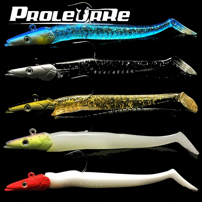 5 Pcs/Set 11cm 22g Lead Head Glow Bait Artificial Bait Single Hook Swimbait PVC Body Soft Fishing Lure hook hooks ST-352
5 Pcs/Set 11cm 22g Lead Head Glow Bait Artificial Bait Single Hook Swimbait PVC Body Soft Fishing Lure hook hooks ST-352