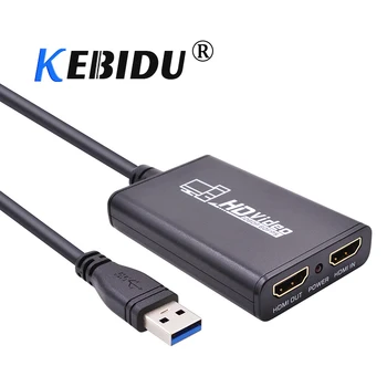 kebidu HD Video Game Capture Box USB 3.0 Video Converter Dual HDMI Output Live Streaming Card HDMI Recorder Device for XBox One
kebidu HD Video Game Capture Box USB 3.0 Video Converter Dual HDMI Output Live Streaming Card HDMI Recorder Device for XBox One