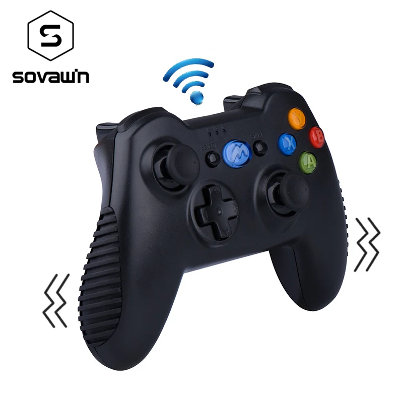Двойной вибрации 2 4 г Беспроводной геймпад для Игровые приставки PS3 контроллер