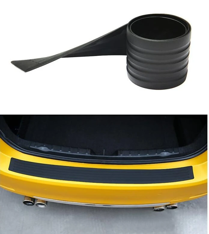 Car Styling Trunk Rubber Rear Guard Bumper Protector Trim Cover For KIA Toyota BMW Chevrolet Mazda Audi Lada Seat Opel Ford
Car Styling Trunk Rubber Rear Guard Bumper Protector Trim Cover For KIA Toyota BMW Chevrolet Mazda Audi Lada Seat Opel Ford