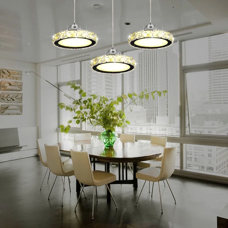 Modern Pendant Lights Crystal Pendant Lamp Lustres De Cristal Home Lighting Luxury Suspension Lamp Round Flush Mounted Lighting
Modern Pendant Lights Crystal Pendant Lamp Lustres De Cristal Home Lighting Luxury Suspension Lamp Round Flush Mounted Lighting