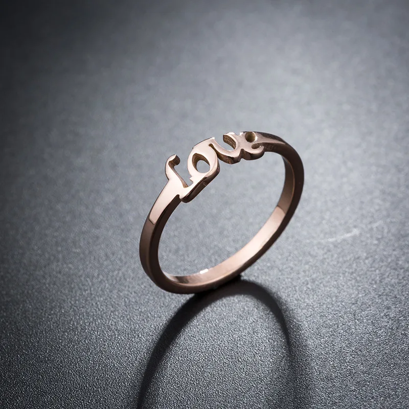 YiKLN Titanium Steel Romantic Love Couple Ring Female Classic Rose Gold Wedding Rings Jewelry For Women Girls Anillo RN05008
YiKLN Titanium Steel Romantic Love Couple Ring Female Classic Rose Gold Wedding Rings Jewelry For Women Girls Anillo RN05008
