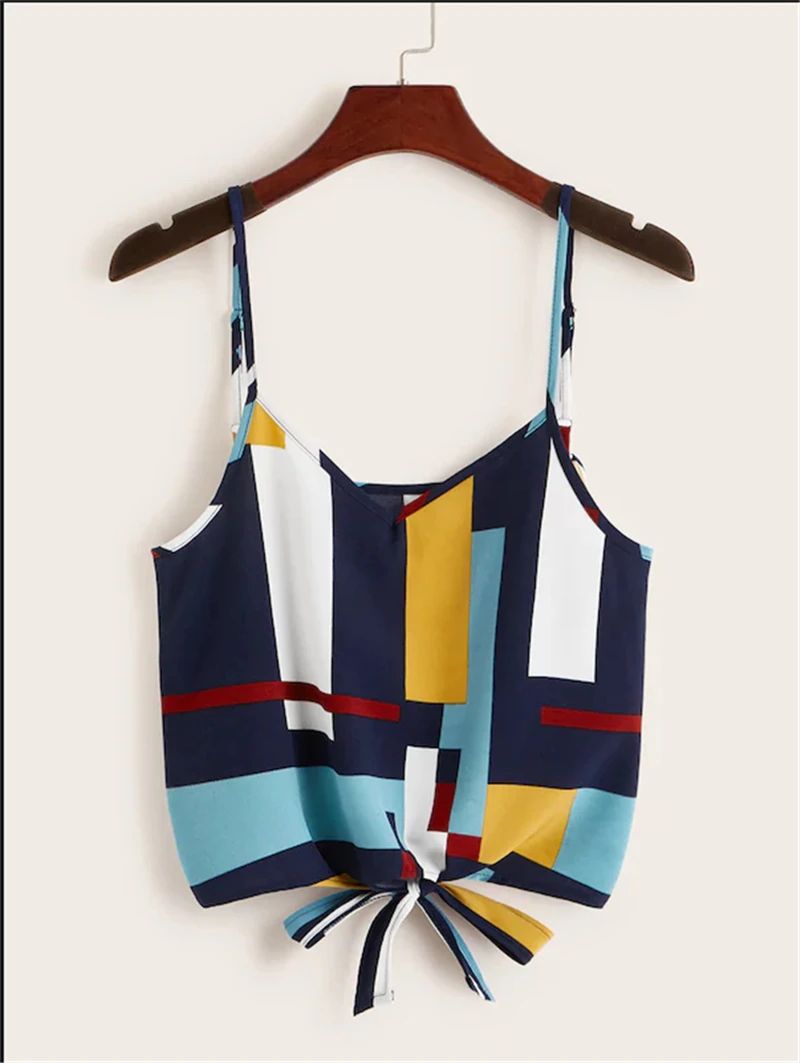 New Fashion Women Summer Crop Tops Women's Ladies Short Sleeveless V-neck Print Simple Vest Casual Shirt
New Fashion Women Summer Crop Tops Women's Ladies Short Sleeveless V-neck Print Simple Vest Casual Shirt