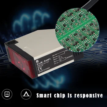 Specular Reflection Photoelectric Sensor Switch Durable AC 90-250V 3A E3JK-R4M1 TN88 
Specular Reflection Photoelectric Sensor Switch Durable AC 90-250V 3A E3JK-R4M1 TN88