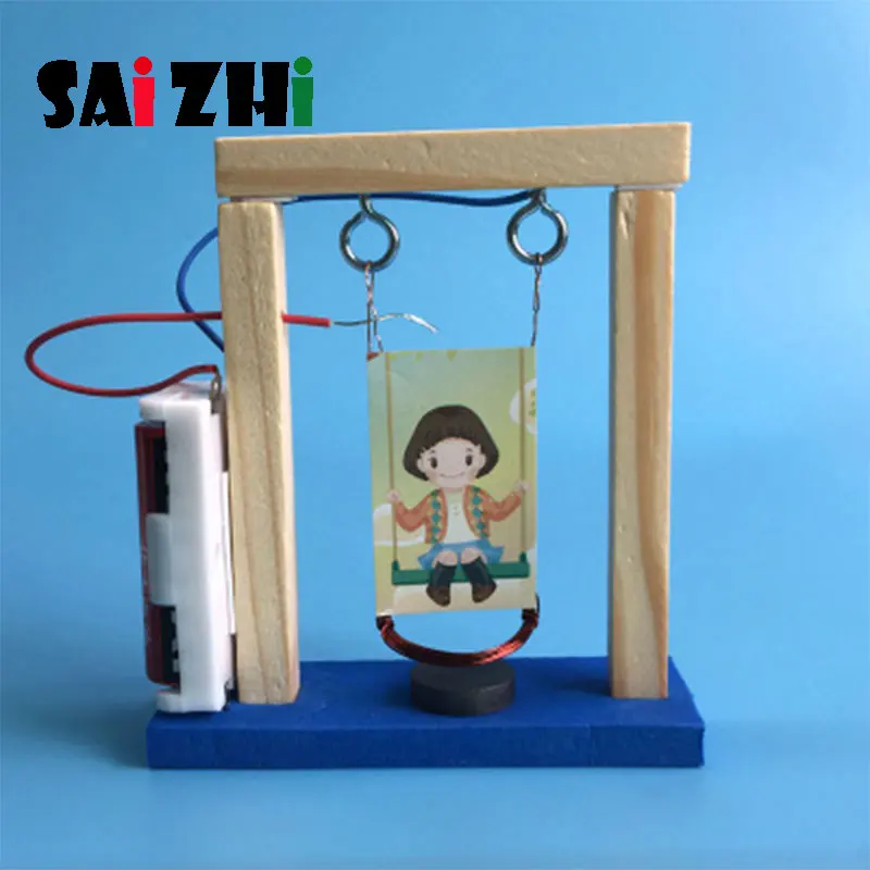 Saizhi Model Toy Diy Electric Swing Developing Intellectual STEM Science Toy Physics Experiments Birthday Gift SZ3260
Saizhi Model Toy Diy Electric Swing Developing Intellectual STEM Science Toy Physics Experiments Birthday Gift SZ3260