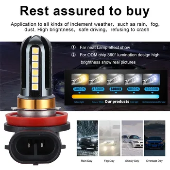 kongyide car light assembly fog lights eagle eye running lights light bulbs for auto LED for car Driving COB Xenon H8/11 19Jun3
kongyide car light assembly fog lights eagle eye running lights light bulbs for auto LED for car Driving COB Xenon H8/11 19Jun3