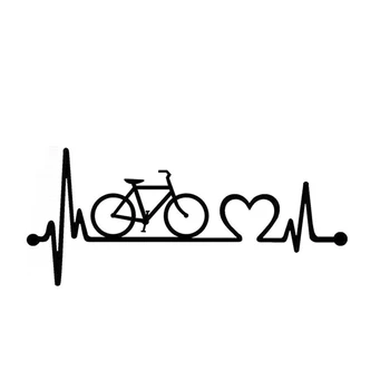 HJ-015 18.5cm*8.1cm Bicycle Heartbeat Lifeline Cycling Fashion Vinyl Stickers Motorcycle Decals Black/Silver
HJ-015 18.5cm*8.1cm Bicycle Heartbeat Lifeline Cycling Fashion Vinyl Stickers Motorcycle Decals Black/Silver