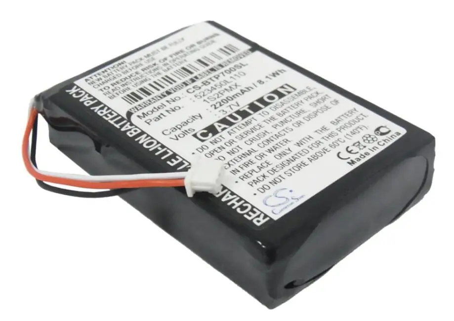 Cameron Sino 2200mah battery for BLAUPUNKT TravelPilot 500 700 1S2PMX 523450L110 batteries
Cameron Sino 2200mah battery for BLAUPUNKT TravelPilot 500 700 1S2PMX 523450L110 batteries