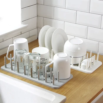 New plastic cup drain rack dish drainer tray cup holder stand Bowl Rack sink organizer Shelf kitchen accessories
New plastic cup drain rack dish drainer tray cup holder stand Bowl Rack sink organizer Shelf kitchen accessories