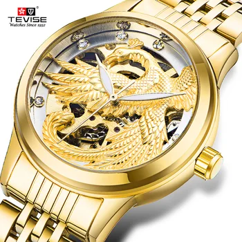 2018 Tevise New Women's Fashion Luxury Diamond Mechanical Watch Ladies Gold Watch Dress Automatic Clock Relojes Mujer Best Gift
2018 Tevise New Women's Fashion Luxury Diamond Mechanical Watch Ladies Gold Watch Dress Automatic Clock Relojes Mujer Best Gift