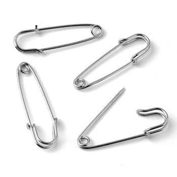 Stainless Steel Brooch Pins Safety Pin Stud Earring For Women Personality Large Asymmetry Earring 1 Unit Punk Style Piercing
Stainless Steel Brooch Pins Safety Pin Stud Earring For Women Personality Large Asymmetry Earring 1 Unit Punk Style Piercing