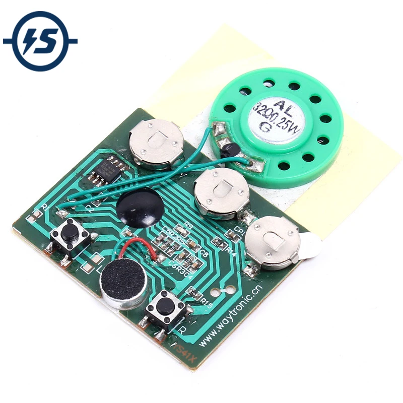 Chip Programmable Music Board For Greeting Card DIY Gifts 30secs 30S Key Control Sound Voice Audio Recordable Recorder Module
Chip Programmable Music Board For Greeting Card DIY Gifts 30secs 30S Key Control Sound Voice Audio Recordable Recorder Module