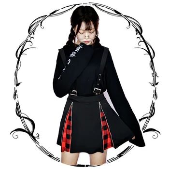 Summer 2019 Fashion zipper Mini Skirts Women Retro Plaid A Line Skirts Dark Gothic Strap Sundress Vintage Punk Hip Pop Skirts
Summer 2019 Fashion zipper Mini Skirts Women Retro Plaid A Line Skirts Dark Gothic Strap Sundress Vintage Punk Hip Pop Skirts