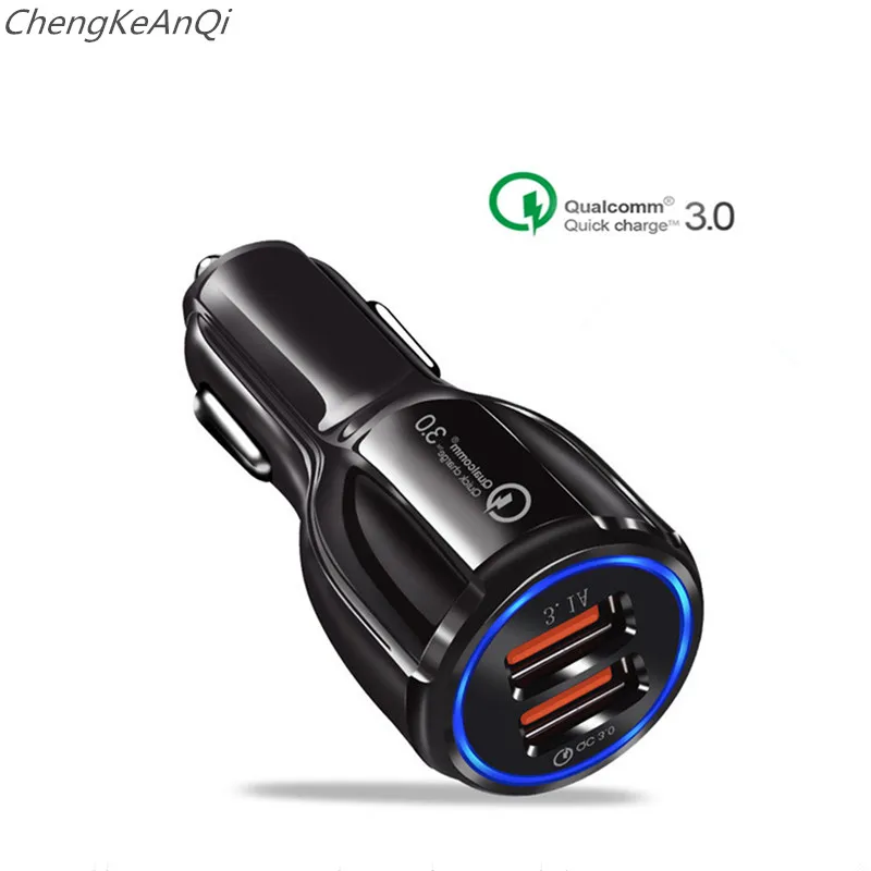 Quick Charge 3.0 Car Charger For Mobile Phone Dual Usb Car Charger Qualcomm Qc 3.0 Fast Charging Adapter Mini Usb Car Charger
Quick Charge 3.0 Car Charger For Mobile Phone Dual Usb Car Charger Qualcomm Qc 3.0 Fast Charging Adapter Mini Usb Car Charger