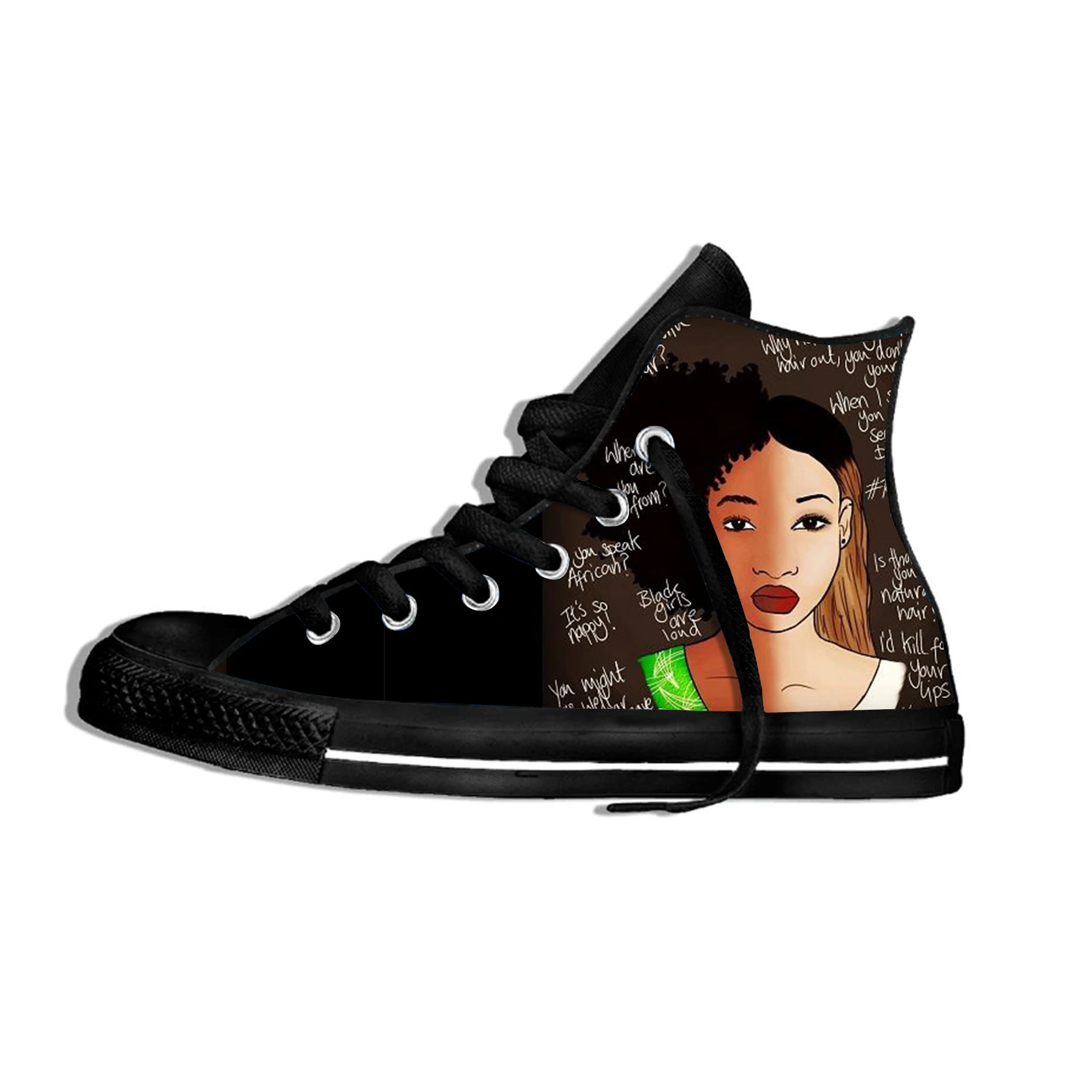 2019 Hot Sales Black Art African Girls 3D Printing Comfortable Breathable Shoes New Fashion High Top Lightweight Sneakers
2019 Hot Sales Black Art African Girls 3D Printing Comfortable Breathable Shoes New Fashion High Top Lightweight Sneakers
