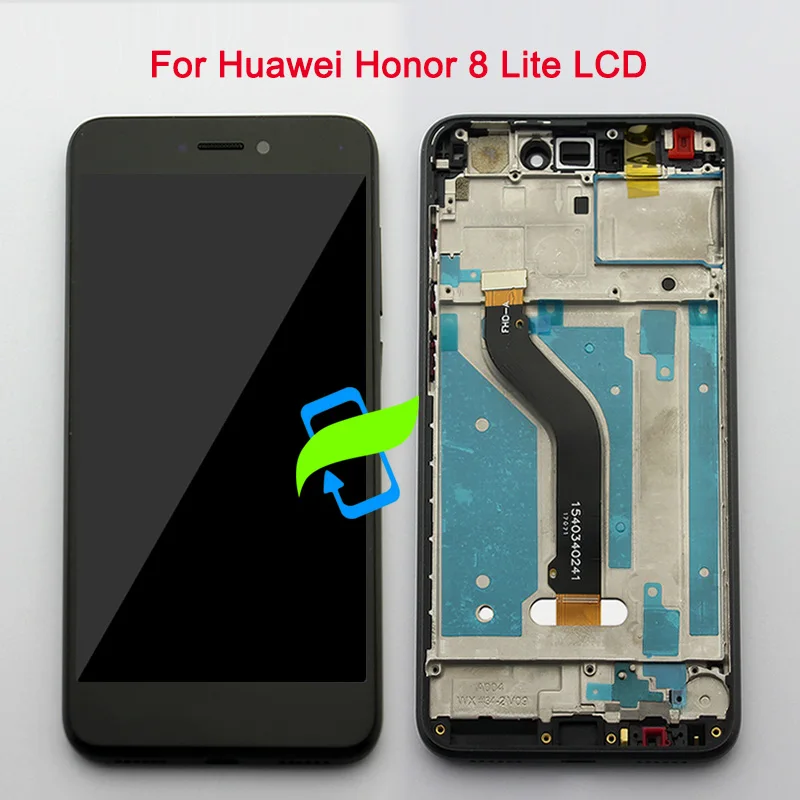 5.2" Original Display For HUAWEI Honor 8 Lite LCD Touch Screen Digitizer with Frame Assembly For Huawei Honor 8 Lite PRA-LX1 LCD
5.2" Original Display For HUAWEI Honor 8 Lite LCD Touch Screen Digitizer with Frame Assembly For Huawei Honor 8 Lite PRA-LX1 LCD