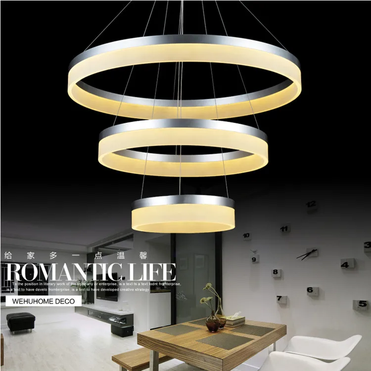 

Modern Led Pendant Lights Lamparas Acrylic Chandelier Ceiling Lamp Luminaire Deco Restaurant Lights Industrial Lighting Fixtures