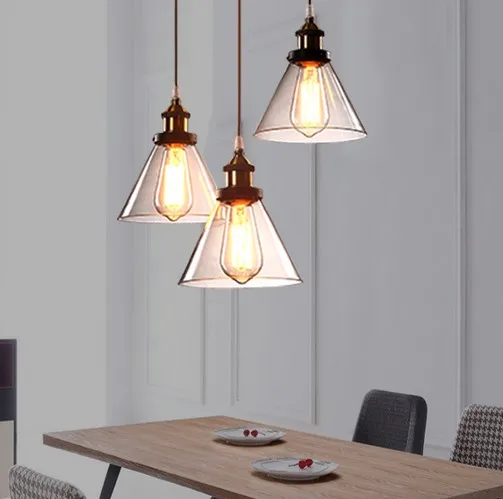Loft Iron Glass Droplight Edison Pendant Light Industrial Vintage Lighting For Dining Room Bar Hanging Lamp Lamparas Colgantes
Loft Iron Glass Droplight Edison Pendant Light Industrial Vintage Lighting For Dining Room Bar Hanging Lamp Lamparas Colgantes