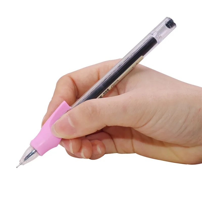 50 pcs Pen grip Writing Posture Correction Pen grip Gel Pen Auxiliary Handle Long Tail Silicone Student Office Supplies
50 pcs Pen grip Writing Posture Correction Pen grip Gel Pen Auxiliary Handle Long Tail Silicone Student Office Supplies