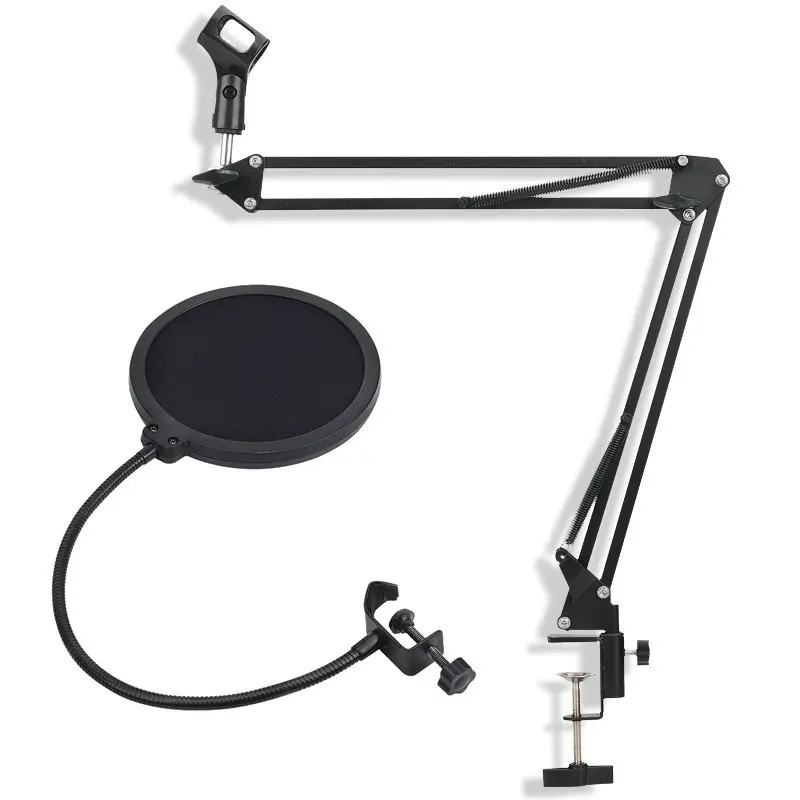 NB-35 Desktop Table Tripod Microphone MIC Stand Holder with Clip Microphone Stand Holder for Mounting on PC Laptop Notebook
NB-35 Desktop Table Tripod Microphone MIC Stand Holder with Clip Microphone Stand Holder for Mounting on PC Laptop Notebook