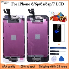 

AAA+++ For iPhone 6 6Plus 6S Plus LCD Full Assembly Complete 100% With 3D Force Touch Screen Replacement Display No Dead Pixel