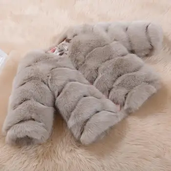 2019 Winter Kids Girl Faux Fox Fur Coat Baby Girl Elegant Thicken Parka Jackets Children Plus Cotton Warm Outerwear Clothes Q839
2019 Winter Kids Girl Faux Fox Fur Coat Baby Girl Elegant Thicken Parka Jackets Children Plus Cotton Warm Outerwear Clothes Q839