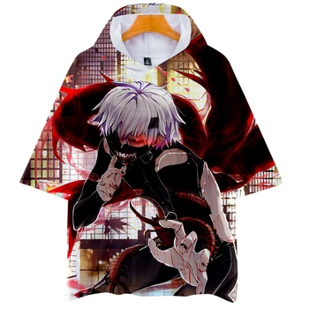 Tokyo Ghouker Unisex Hot Spring Summer Promotion Short-sleeved Hooded T-shirt Couples Like Parent-child Sports Easy to match
Tokyo Ghouker Unisex Hot Spring Summer Promotion Short-sleeved Hooded T-shirt Couples Like Parent-child Sports Easy to match