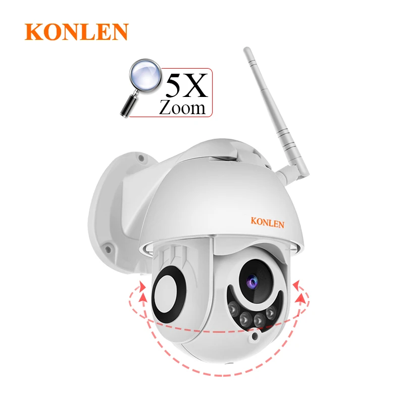 1080P PTZ IP Camera Outdoor Waterproof MINI WIFI Dome 5X ZOOM Optical 2MP HD Onvif CCTV Security Surveillance Audio ipcam icsee
1080P PTZ IP Camera Outdoor Waterproof MINI WIFI Dome 5X ZOOM Optical 2MP HD Onvif CCTV Security Surveillance Audio ipcam icsee