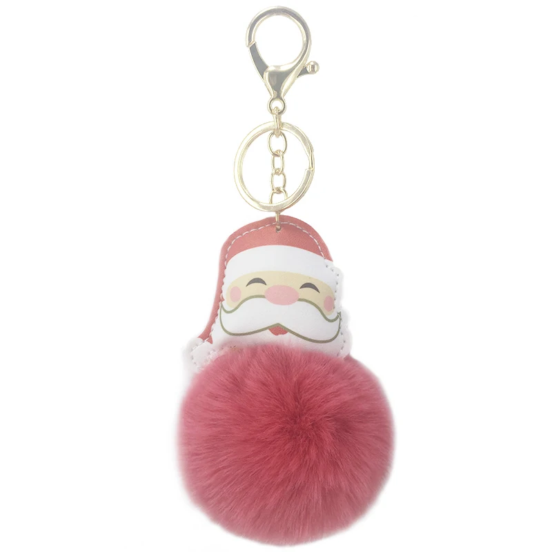 New Cute PU Key Chain Cartoon Santa Claus Ball Keychain Pendant Imitation Rabbit Hair Girl Bag Car Accessories Jewelry Pendant
New Cute PU Key Chain Cartoon Santa Claus Ball Keychain Pendant Imitation Rabbit Hair Girl Bag Car Accessories Jewelry Pendant