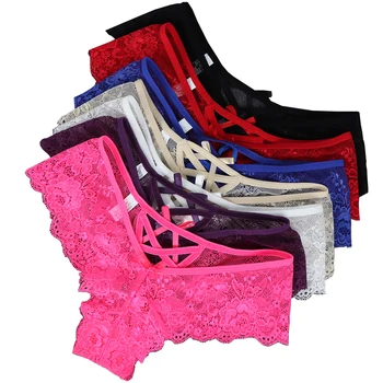 2019 New Gift Full Beautiful Lace Women's Sexy Lingerie Thongs G-string Underwear Panties Briefs Ladies T-back Sexy Lace Panties
2019 New Gift Full Beautiful Lace Women's Sexy Lingerie Thongs G-string Underwear Panties Briefs Ladies T-back Sexy Lace Panties