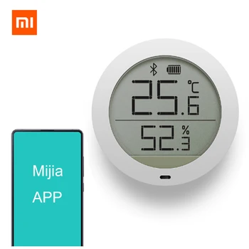 Xiaomi Mijia Original Bluetooth Temperature Humidity Sensor Smart LCD Screen Digital Thermometer Moisture Meter Mi Home APP
Xiaomi Mijia Original Bluetooth Temperature Humidity Sensor Smart LCD Screen Digital Thermometer Moisture Meter Mi Home APP