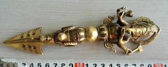 B0601 free shipping chinese ancient Buddhist or Taoist Vajra instrument faces horse head antique statue
B0601 free shipping chinese ancient Buddhist or Taoist Vajra instrument faces horse head antique statue