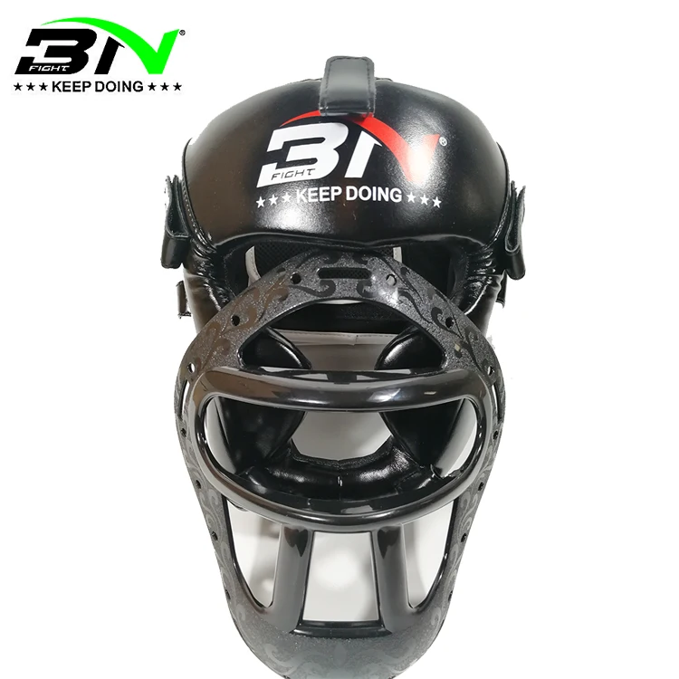 

BN Kids/Adults New MMA Muay Thai Boxing Helmet W/Mask Taekwondo Martial Arts Sparring Sanda Headgear Training Equipment