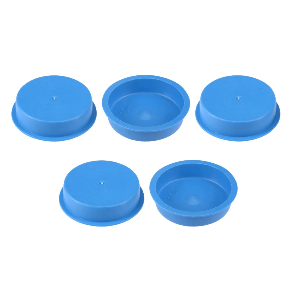 

Uxcell Blue PE 5pcs 45x20 50x20 56x15 65x18 85x18mm Round Head Threaded Hole Waterproof Stoppers Hold Plugs Tapered Caps